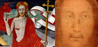  Jezus Zmartwychwstały, Żywy i Prawdziwy Bóg. Volto Santo z Manoppello 